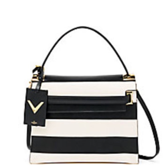 Valentino Rockstud Single Handle Leather Tote - Picture 6 of 13